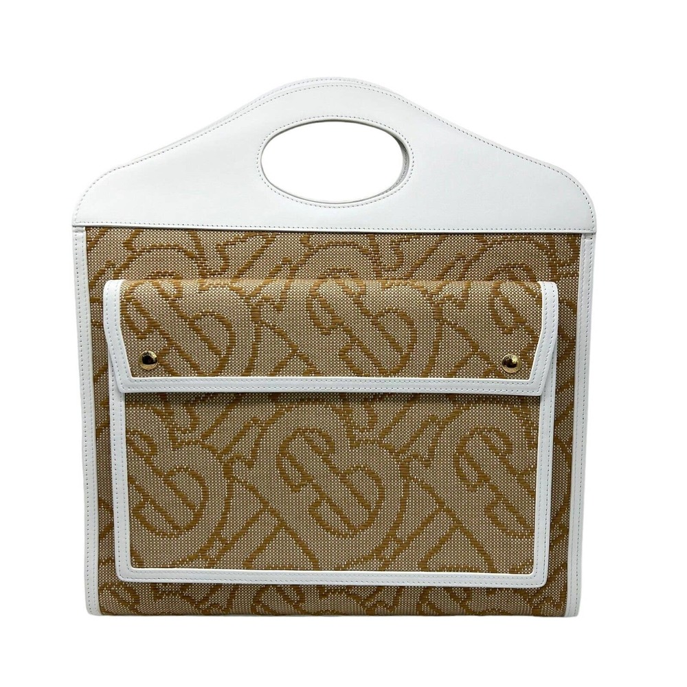 Burberry Beige Medium Pocket Bag Shoulder Bag $1490